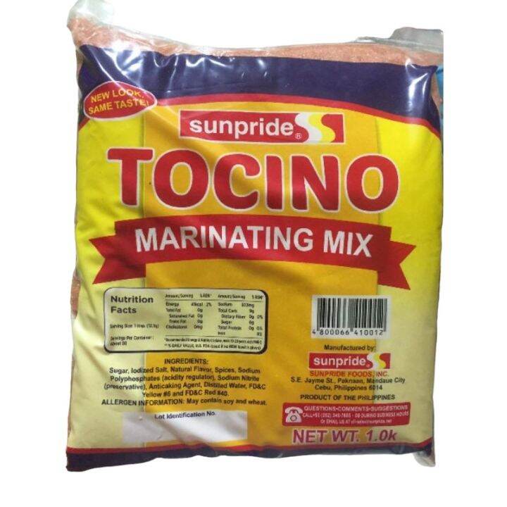 Sunpride tocino marinating mix 1kg | Lazada PH