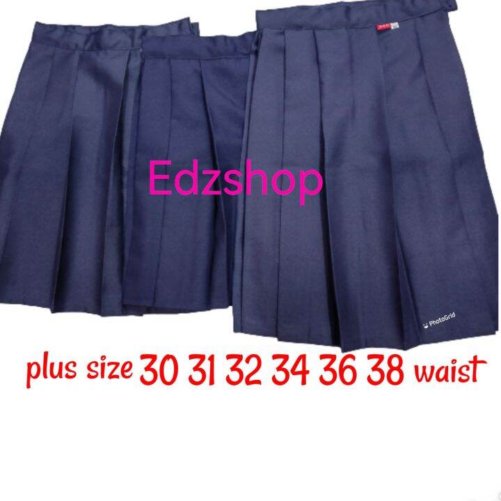 palda navyblue plus size.school uniform Lazada PH