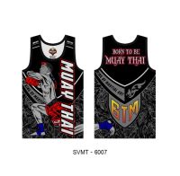 เสื้อกล้ามมวยไทย ผ้ากีฬา Quick Dry แบบแห้งเร็ว สินค้าแบรนด์ ของแท้ Muay Thai singlet, sport cloth for adults Genuine Brand Products