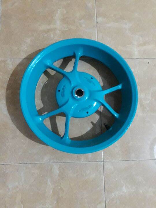 Velg Pelek Pelah Racing Resing Belakang Yamaha Aerox Aerox Blue Biru