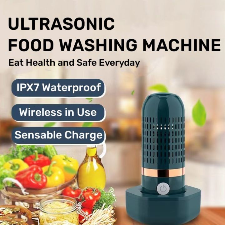 Food Purifier Basket Ultrasonic Cleaner Machine Fruit and Vegetable Cleaner