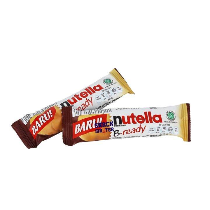 Ferrero Nutella B-READY Wafer Krim Cokelat Hazelnut - Netto 22gr ...