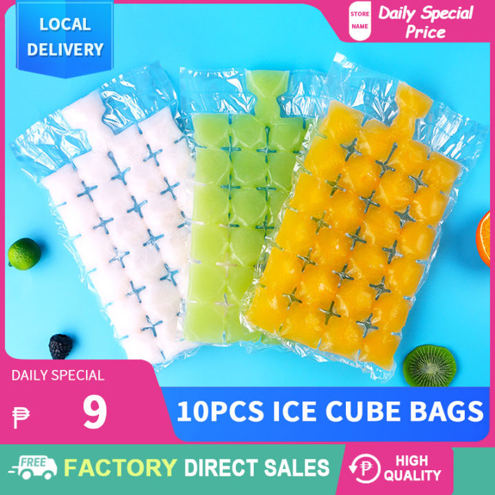 ice cube plastic bag with high