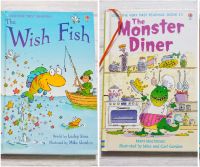 หัดอ่าน Usborne First Reading Wish Fish The Monster Dinner นิทานภาษาอังกฤษ phonics โฟนิสก์