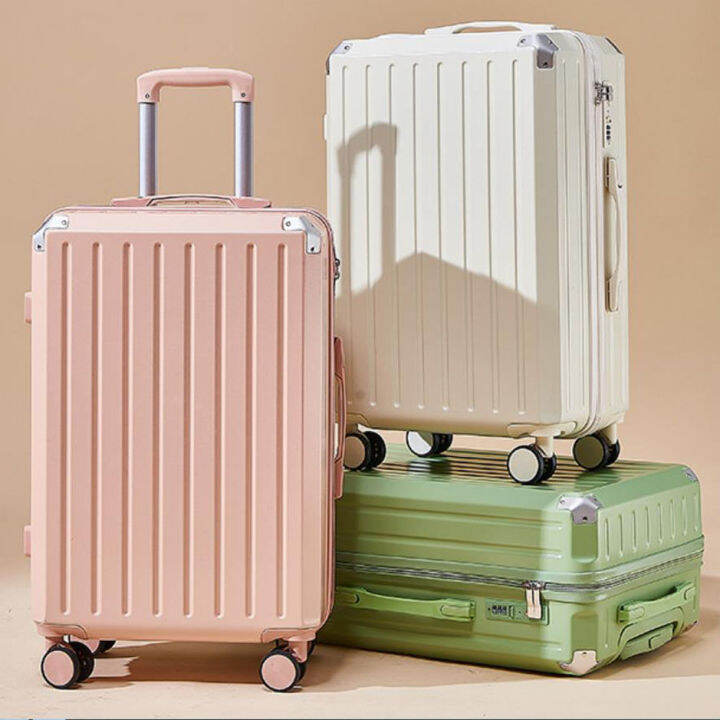 New 20"22"24"26"28 Inch Women's PC Large Travel Suitcase With Silent