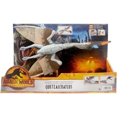 Jurassic World Dominion Massive Action Quetzalcoatlus ของเล่นฟิกเกอร์ไดโนเสาร์ ควอตซาร์โคทรัส รุ่น	HDX48