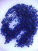 1.3มม. กลม 100 เม็ด พลอยบลูแซฟไฟร์ 1.3mm 100 pieces Top Quality Natural Royal Blue sapphire