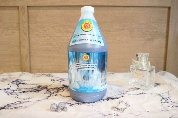 มีของแถม-วิตามินน้ำแร่มุก-1000ml-mook-herbs-สมุนไพร-mineral-shower-and-bath-gel-มินอรอล-ชาวเวอร์-แอนด์-บาธ-เจล-มีของแถม