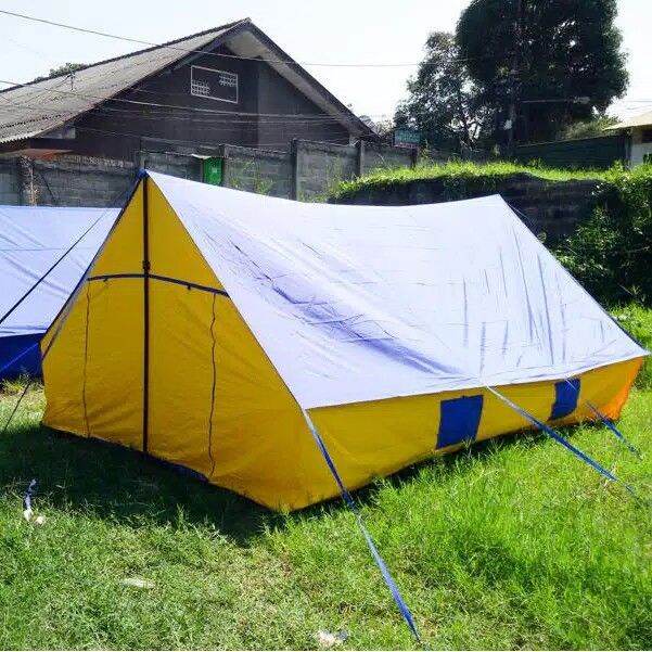 Tenda Kemah Pramuka 4x3 Meter Muat 10 Sampai 15 Orang | Lazada Indonesia