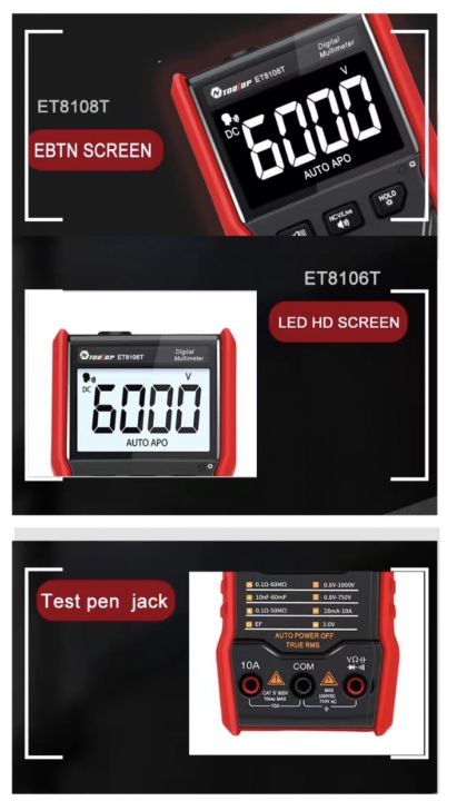 new-มัลติมิเตอร์-et8108t-มีฟังชั่นออกเสียงการอ่านค่าเป็นภาษาไทย-รับชมวีดีโอก่อนค่ะ