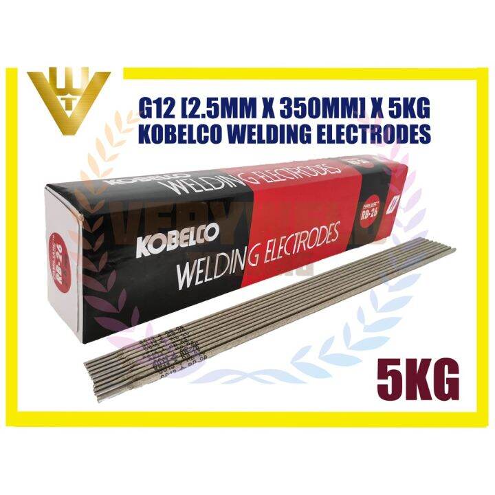 RB26 Kobelco Ubat Welding Electrode Rod x 5Kg Lazada
