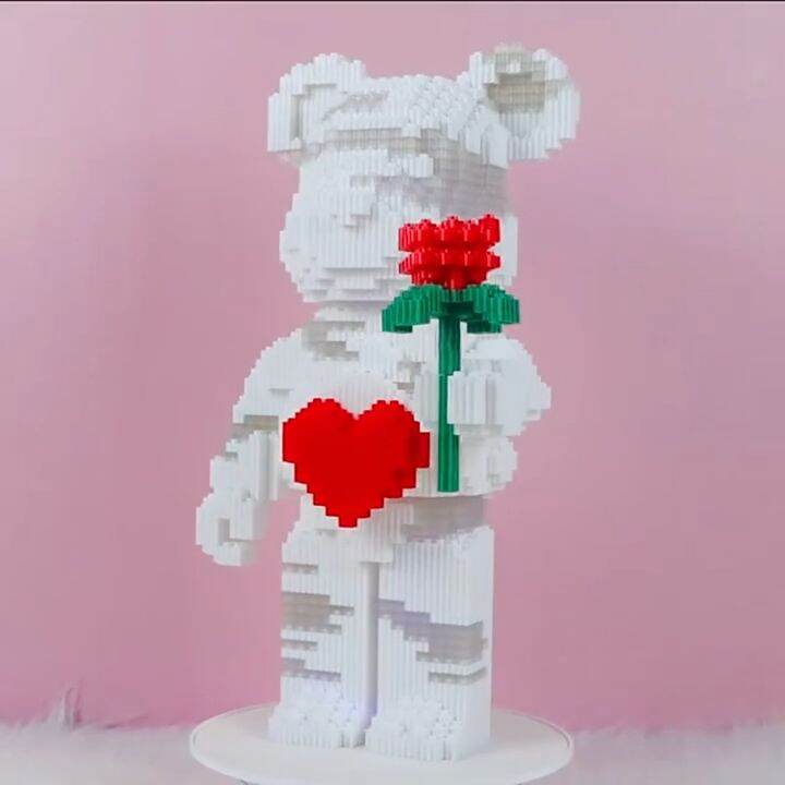 Lego 3D Bearbrick 36cm - Đồ Chơi xếp hình , lắp ráp hỗ trợ phát ...