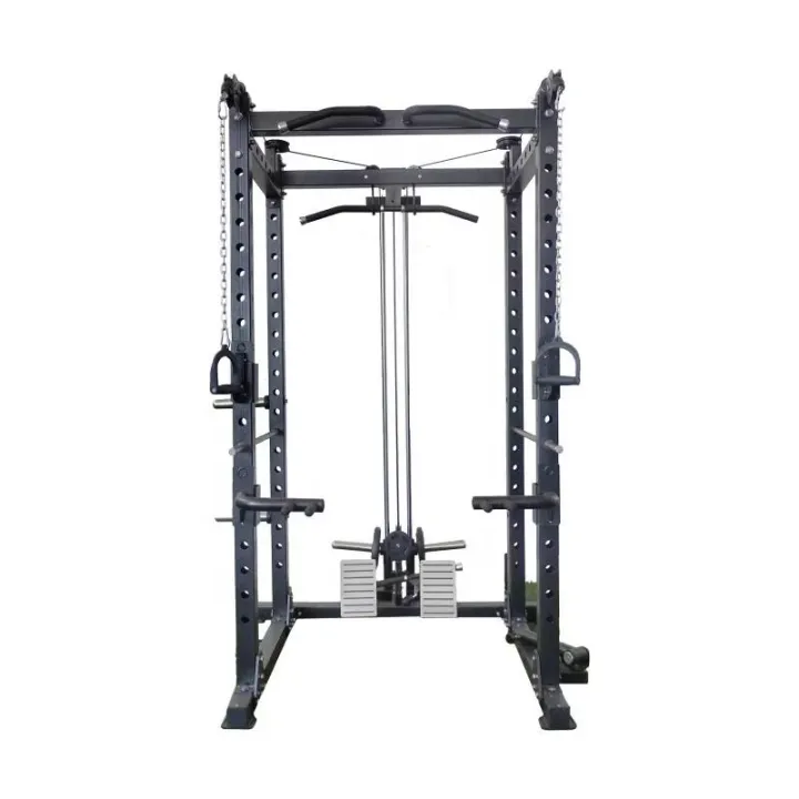Free Delivery! Commercial Grade Multi Cage Power Rack with Lat Pull ...
