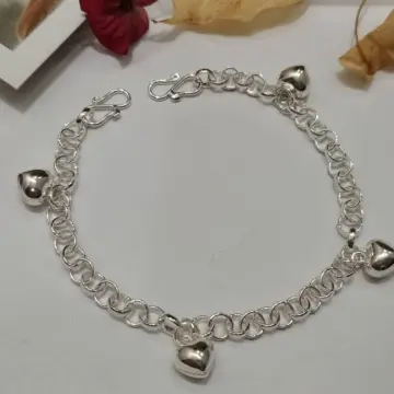 Silver leg chain sale for baby