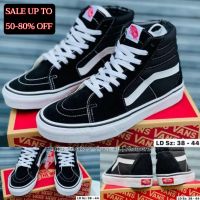 รองเท้า Vans Old Skool Hi Black White Unisex [ ของแท้? พร้อมส่ง ]