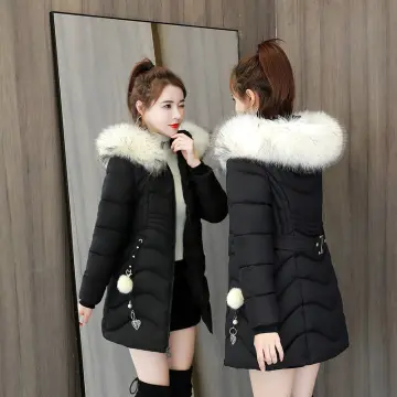 Slim fit winter coat womens hot sale