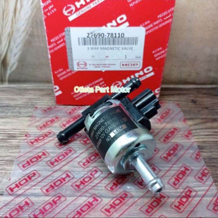 3 WAY VALVE / BRAKE SOLENOID VALVE 12 VOLT HINO DUTRO HT130