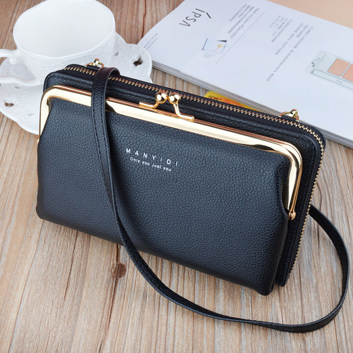 New Large Capacity Fashionable Zipper Side Horizontal Change Purse