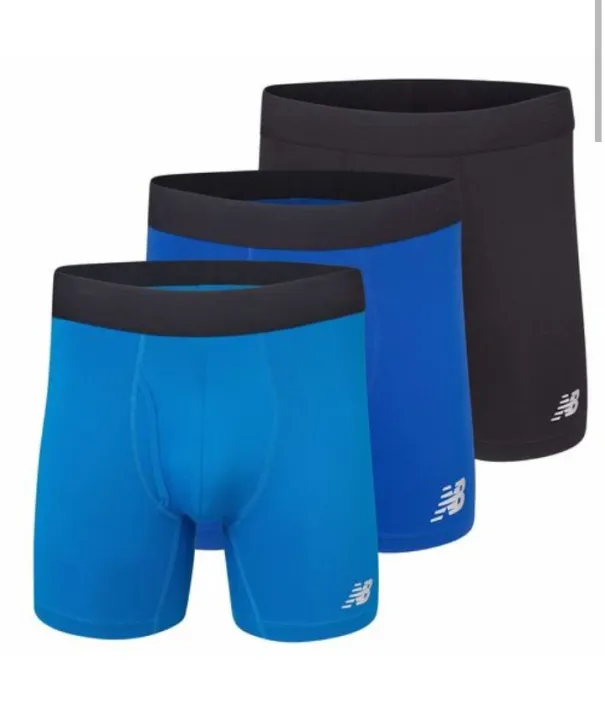 New Balance Boxer Brief Fly Front with pouch Lazada PH