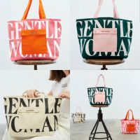 New with tag ? กระเป๋า Gentlewoman PAINTED WALL TOTE— รุ่นนี้มีมีกระเป๋าหน้าใส่ของได้จริง (shop sold out!)