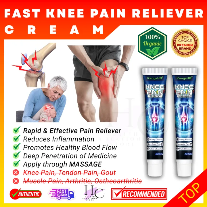 [ COD ] SUMIFUN Quick Knee Pain Reliever Rub Original Essential Pain ...