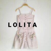 เดรสสายเดี่ยว Lolita  แบรนด์สวยหวานปานนางฟ้า สามารถใส่เป็นตัวคลุมกับกางเกงยีนส์ได้