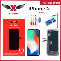 XTRA หน้าจอ Lcd สำหรับ iPhoneX LCD จอพร้อมทัชสกรีน สำหรับ iphone X จอ+ทัช สีสวย จอไม่เหลือง ฟรีกาวกันน้ำ ไขควง