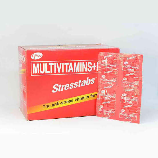 Stresstabs Multivitamins + Iron 1 Tablet Lazada PH