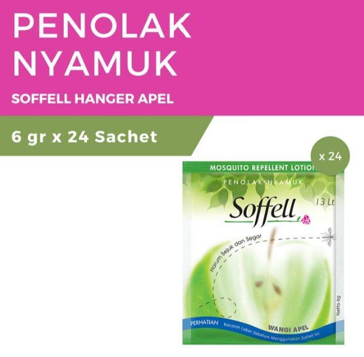 soffel sachet varian apel 24pcs x 6gram | Lazada Indonesia