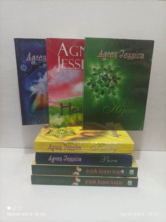 Novel Agnes Jessica Seri Warna Lazada Indonesia
