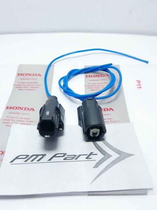 Soket Sensor Oxygen Soket O Honda Beat Pop Esp Vario Sonic Verza Original Set Male Female