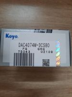 ลูกปืนล้อหน้า Toyota Altis(โตโยต้า อัลติส) ปี2001-2018 KOYOแท้  DAC4074W-3CS80