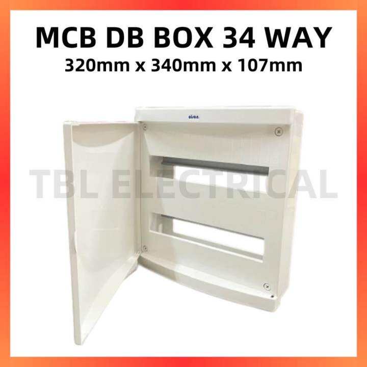 🔥READY STOCK🔥PVC MCB Box ABS Quality 34 Way PVC Box DB Box ELCB Power