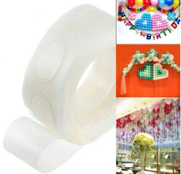 Balloon Glue Dots 100 Pcs Lazada PH