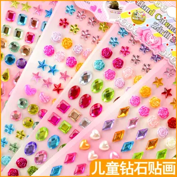 Stickers Crystal Stones, Crystal Stickers Creativity