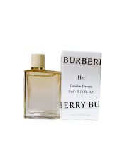 Burberry Her London Dream EDP 5 ml (ผลิต 05/2021) ของเเท้?% น้ำหอม เบอเบอร์รี่ เฮอร์ ลอนดอน ดรีม โอ เดอ พาร์ฟูม แบบเเต้ม