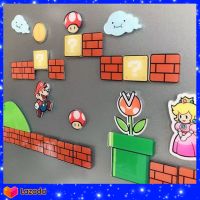 แม่เหล็กติดตู้เย็น มาริโอ้ 30ชิ้น/ชุด Super Mario ของเล่นเด็ก แต่งบ้าน น่ารัก