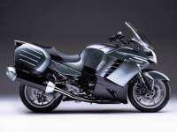 Kawasaki 1400GTR คู่มือซ่อม เครื่องยนต์ ระบบส่งกำลัง โครงรถ ระบบเบรค ระบบกันสะเทือน ระบบระบายความร้อน ระบบไฟฟ้า