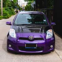 ฝาCARBON ECON GT HOOD BONNET ฝากระโปรง ฝาคาร์บอน ไฟเบอร์ ฝา คาร์บอน เคฟล่า TOYOTA Vios 07-12/TOYOTA Yaris 06-13