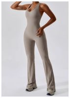 ฟิตเนสยกสะโพกเก็บหน้าท้องกางเกงขาม้าผู้หญิงฟิตเนส Hip Lift Micro Pull jumpsuit