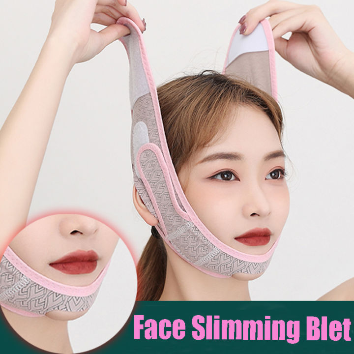 V Face Slimming Belt Women Beauty Facial Carving Sleep Mask Anti Sagging Double Chin Mask 2203