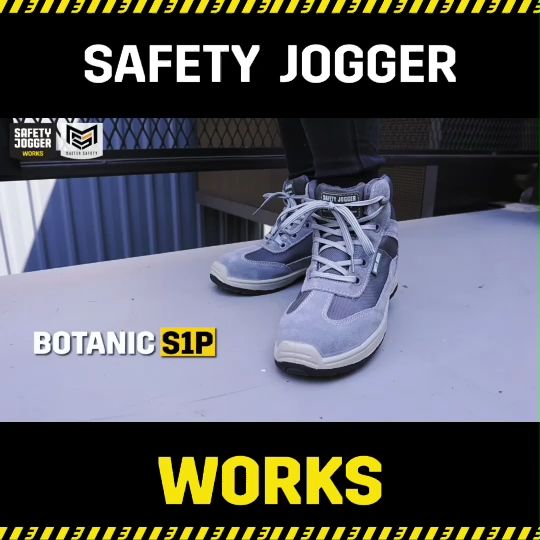 Chaussure de sécurité montante femme S1P Botanic Safety Jogger