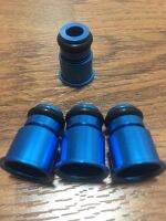 4X Top Hat Fuel Injector LS1 LS2 LS3 EV14 Color Blue Black Silver ปลอกหัวฉีด น้ำมัน หลากสี