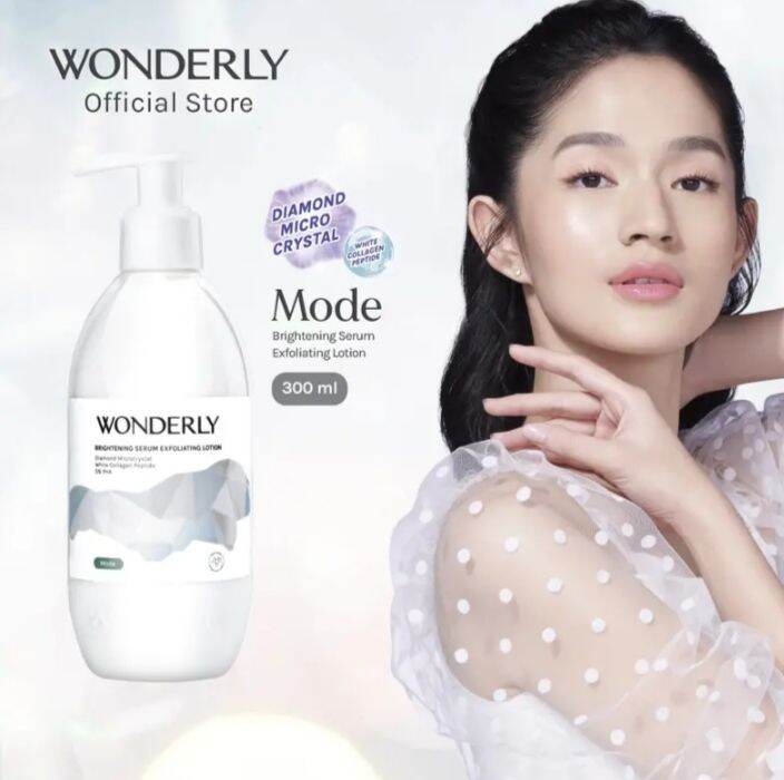 Wonderly Brightening Serum Exfoliating Lotion 300 ml Lazada Indonesia