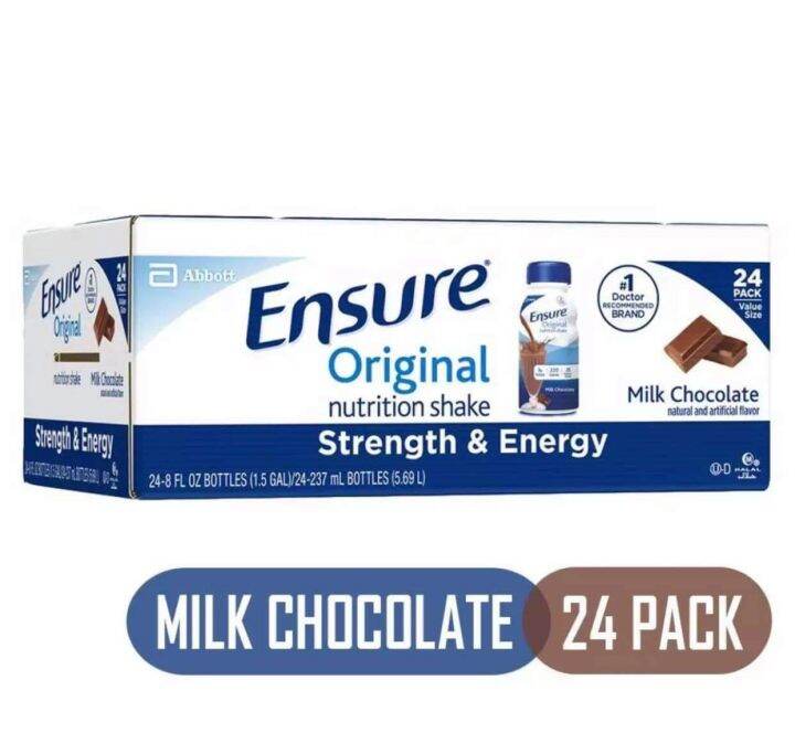 Ensure Original Nutrition Shake Milk Chocolate 24 Pack Lazada PH