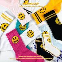 drew ? ถุงเท้า หวีผ้าฝ้าย แฟชั่นแนวสปอร์ต พร้อมส่ง cotton 100% long socks（ใหม่109）