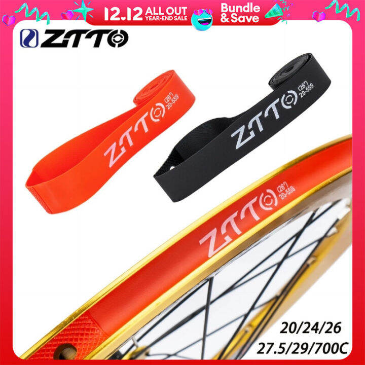 ZTTO 2Pcs MTB Road Bike Rim Tapes Premium PVC Rim Strips Wheel Tapes
