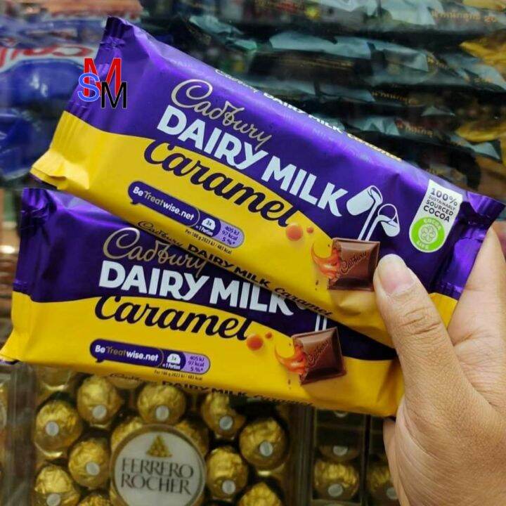 Cadbuary Dairy Milk Caramel Chocolate Bar Lazada PH
