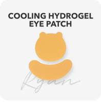 Kakao friends golf Cooling hydrogel eye patch ryan แผ่นแปะป้องกันรังสี UV แท้จากเกาหลี 4 ซอง (4คู่)