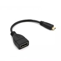 Micro HDMI ชายไป HDMI หญิงอะแดปเตอร์ HDMI Converter รหัสสำหรับ HDTV โปรเจคเตอร์